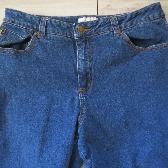 Chadwicks Floral Embroidered Blue Jeans - Picture 3 of 7